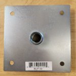 ROOF CPLG PLATE 6X6 1/2" (20/B)