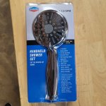 HANDHELD SHOWER SET 5-FXN SET CHR