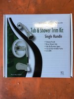 Tub & Shower Trim Kit Chrome